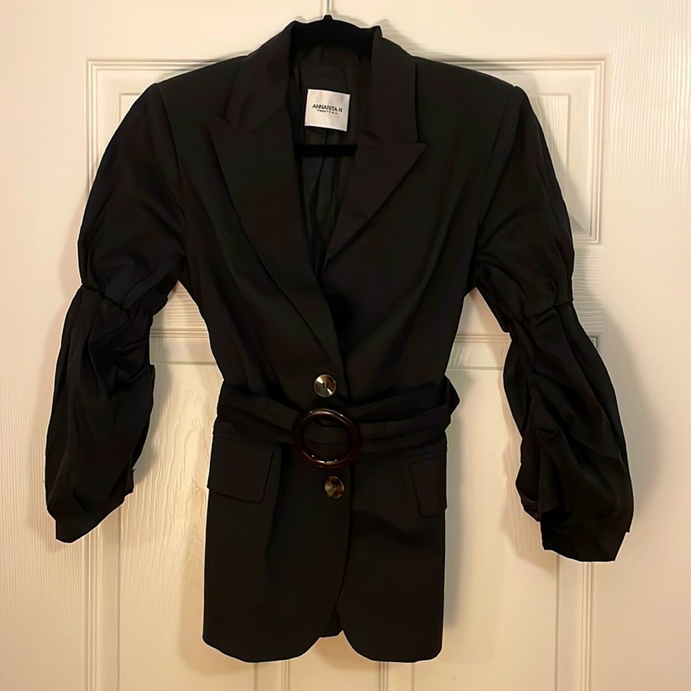 Anna Rita N Twenty 4 H Black Jacket
